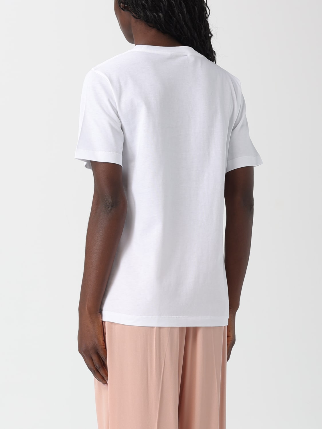 MARNI T-SHIRTS: T-shirt Marni in cotone con logo , Bianco - Img 3