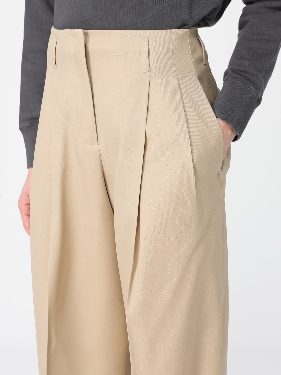 GOLDEN GOOSE HOSE: Hose damen Golden Goose, Sand - Img 4