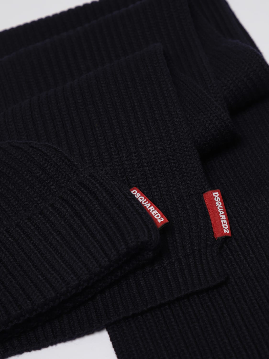 DSQUARED2 SCARF: Set men Dsquared2, Navy - Img 3