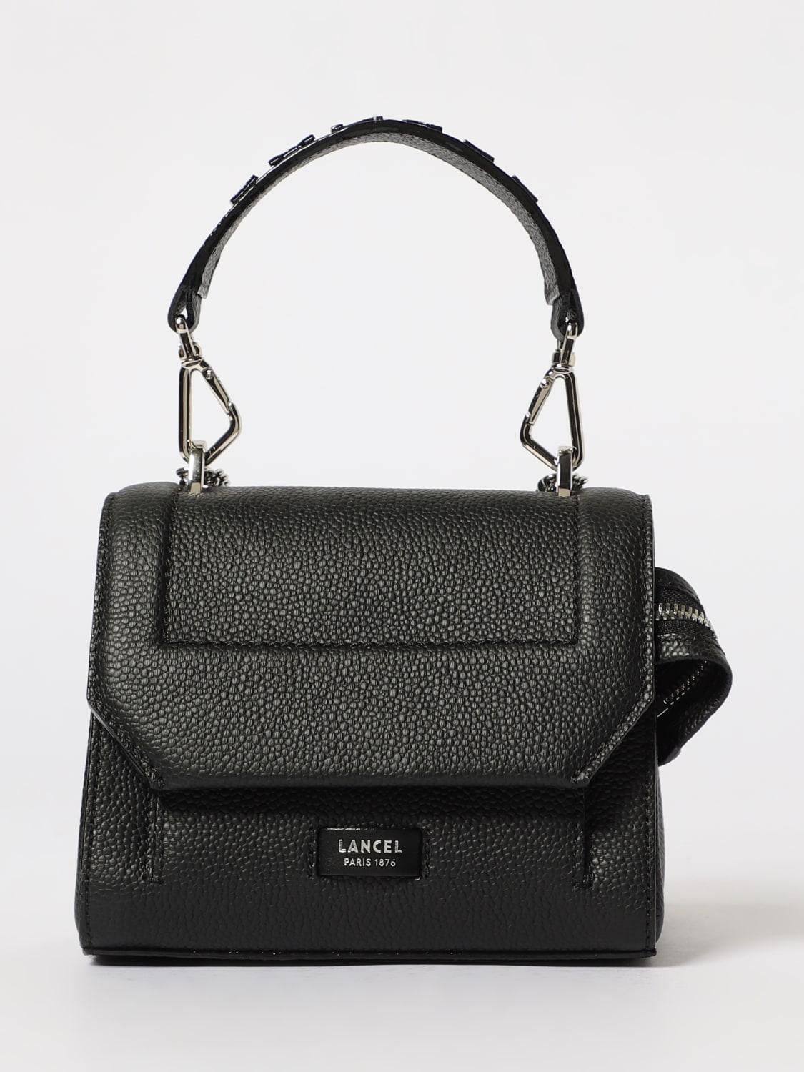 LANCEL HANDBAG: Shoulder bag woman Lancel, Black - Img 1