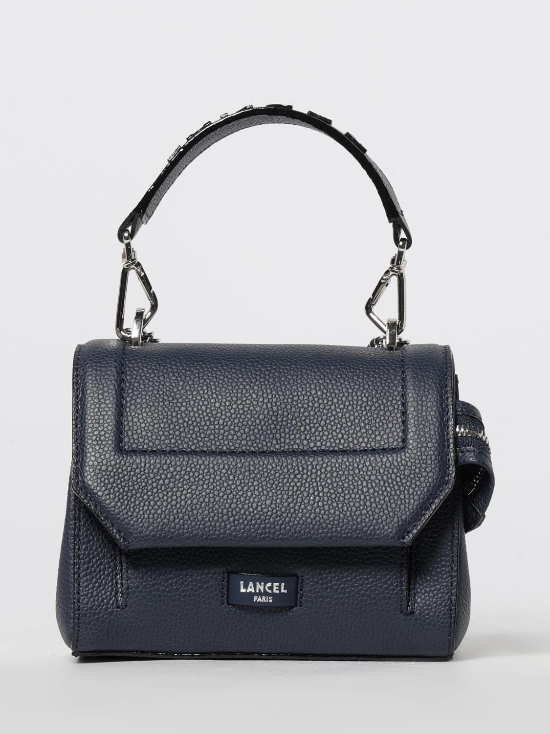 LANCEL HANDBAG: Shoulder bag woman Lancel, Petroleum Blue - Img 1
