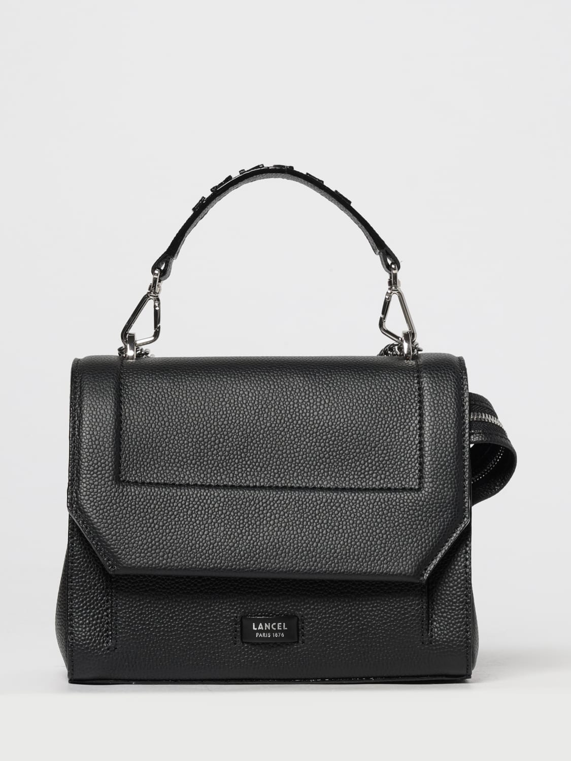 LANCEL HANDBAG: Shoulder bag woman Lancel, Black - Img 1