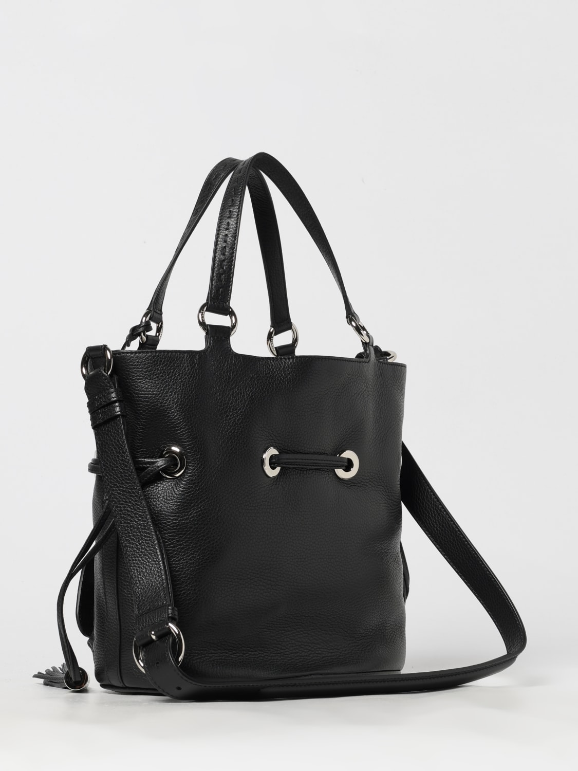 LANCEL SHOULDER BAG: Shoulder bag woman Lancel, Black 1 - Img 2