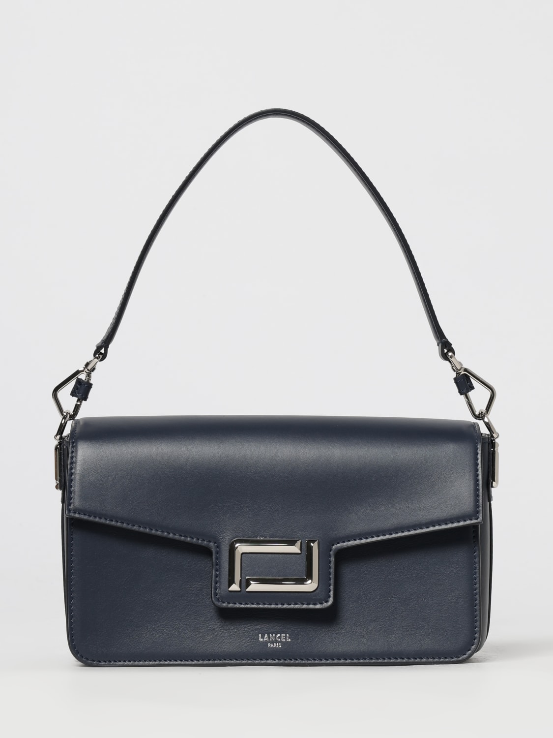 LANCEL SAC PORTÉ ÉPAULE: Sac porté épaule femme Lancel, Bleu Azur - Img 1