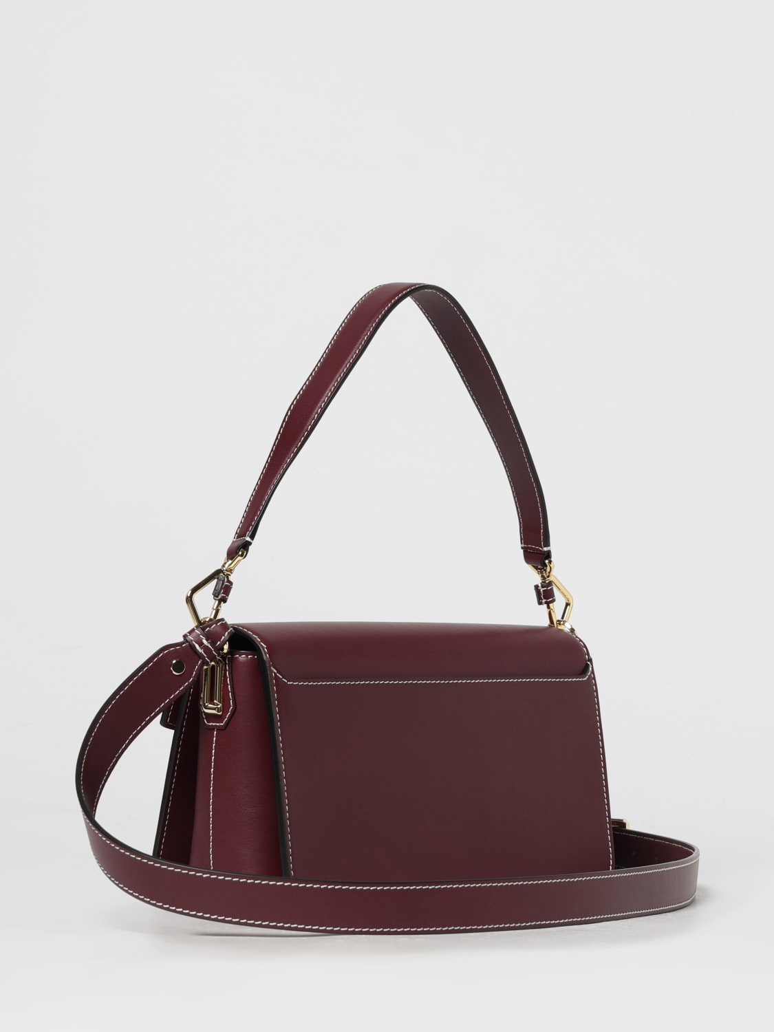 LANCEL SHOULDER BAG: Shoulder bag woman Lancel, Burgundy - Img 2