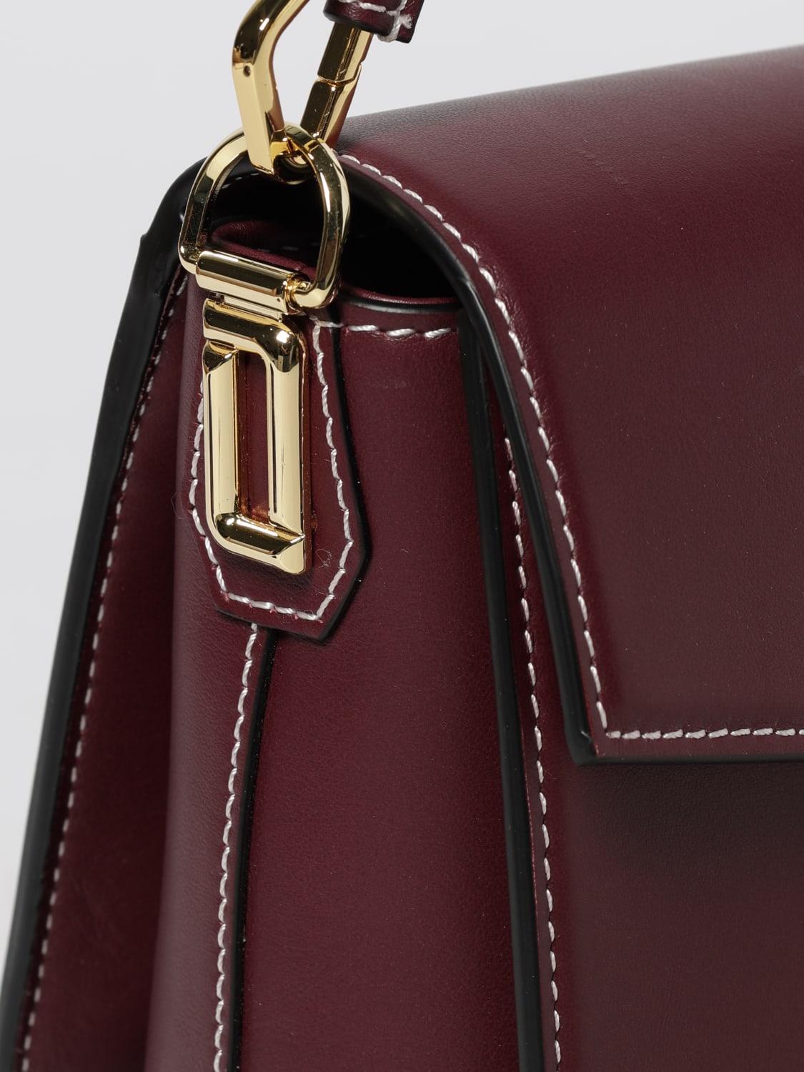LANCEL SHOULDER BAG: Shoulder bag woman Lancel, Burgundy - Img 3