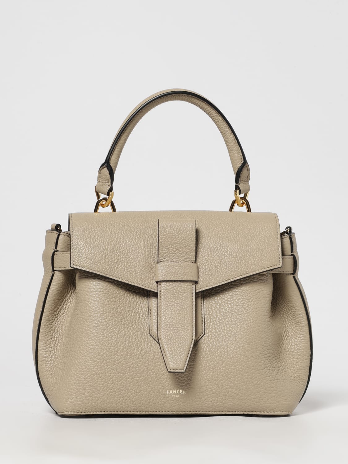 LANCEL SAC À MAIN: Sac porté épaule femme Lancel, Taupe - Img 1