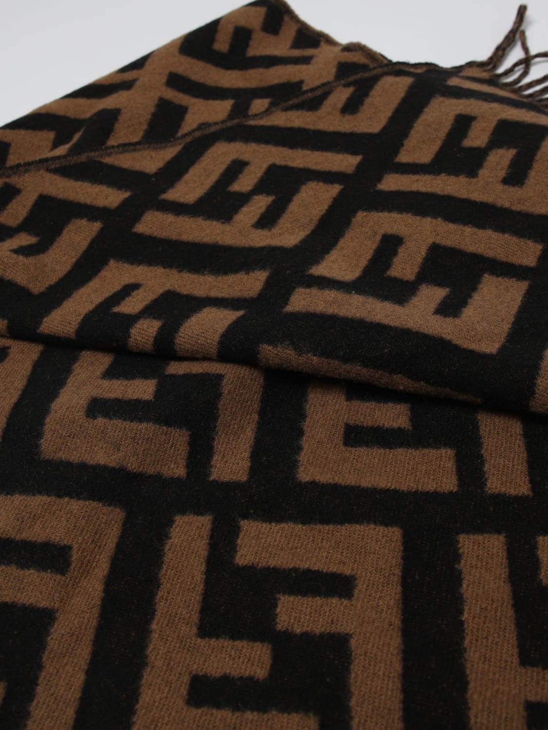 FENDI SCHAL: Schal damen Fendi, Tabak - Img 3