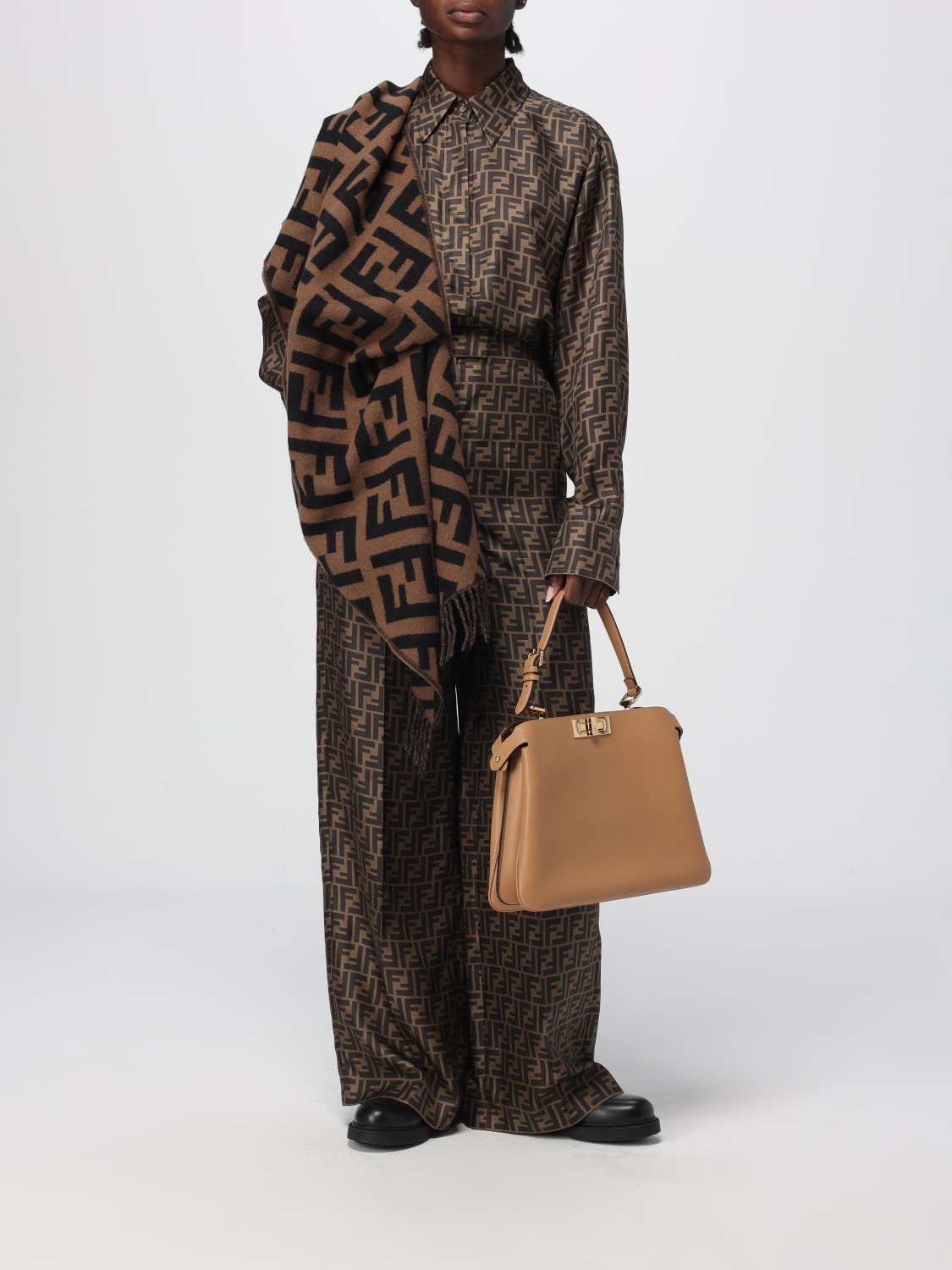 FENDI SHOULDER BAG: Shoulder bag woman Fendi, Hazel - Img 2