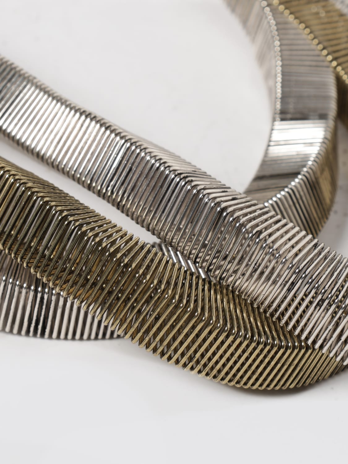 ALLUJEWELS GIOIELLO: Collana Tris Allujewels in maglia metallica , Oro - Img 2