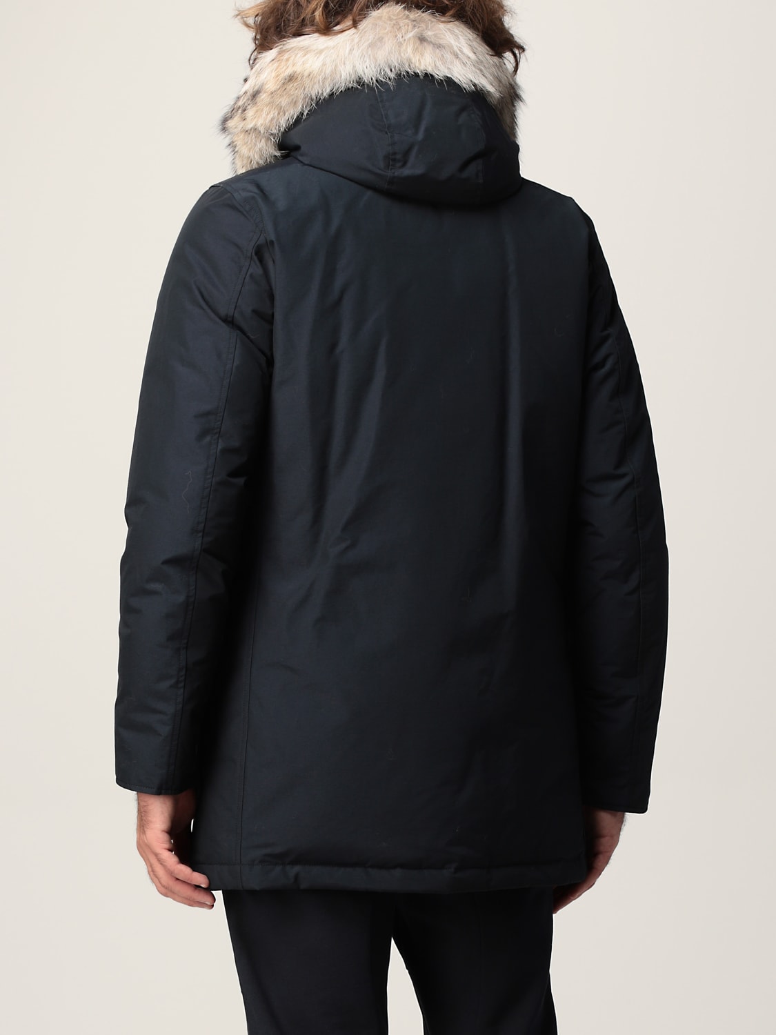 WOOLRICH COAT: Jacket men Woolrich, Blue - Img 3