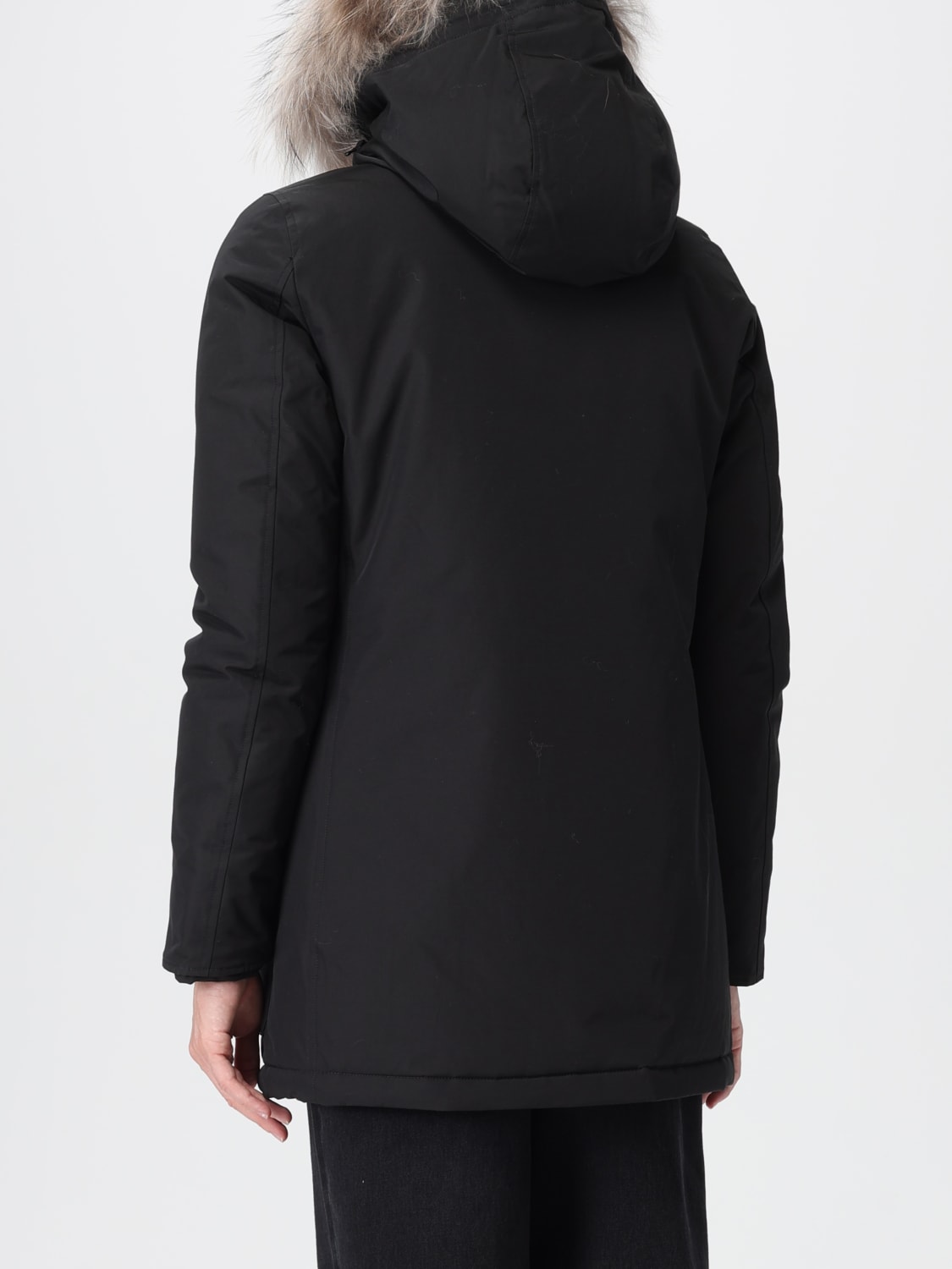 WOOLRICH ABRIGO: Abrigo mujer Woolrich, Negro - Img 2
