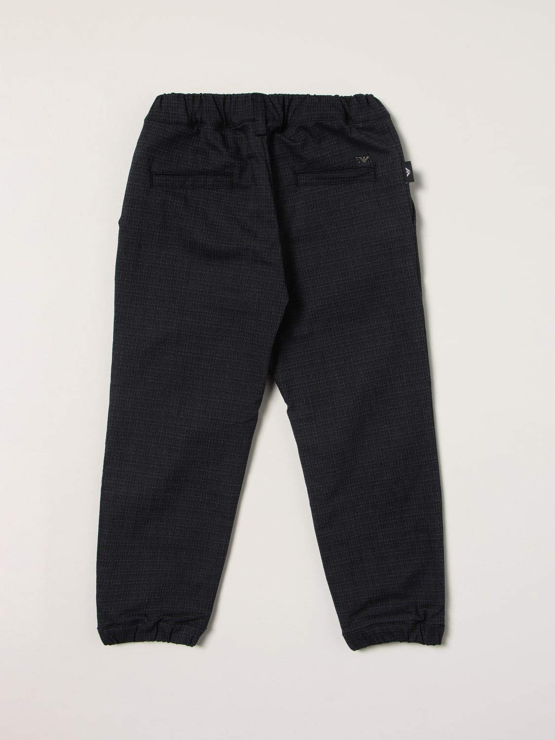 EMPORIO ARMANI PANTS: Emporio Armani pants in cotton blend, Blue - Img 2