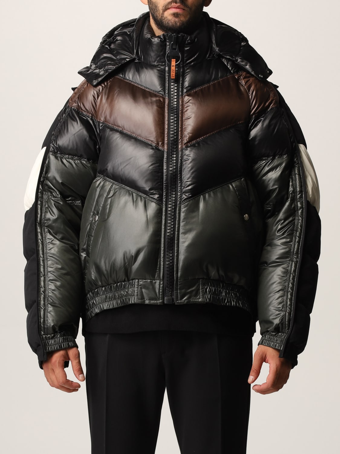 MAISON MIHARA YASUHIRO: down jacket in padded and quilted nylon - Black | Maison  Mihara Yasuhiro jacket A07BL054 online at GIGLIO.COM