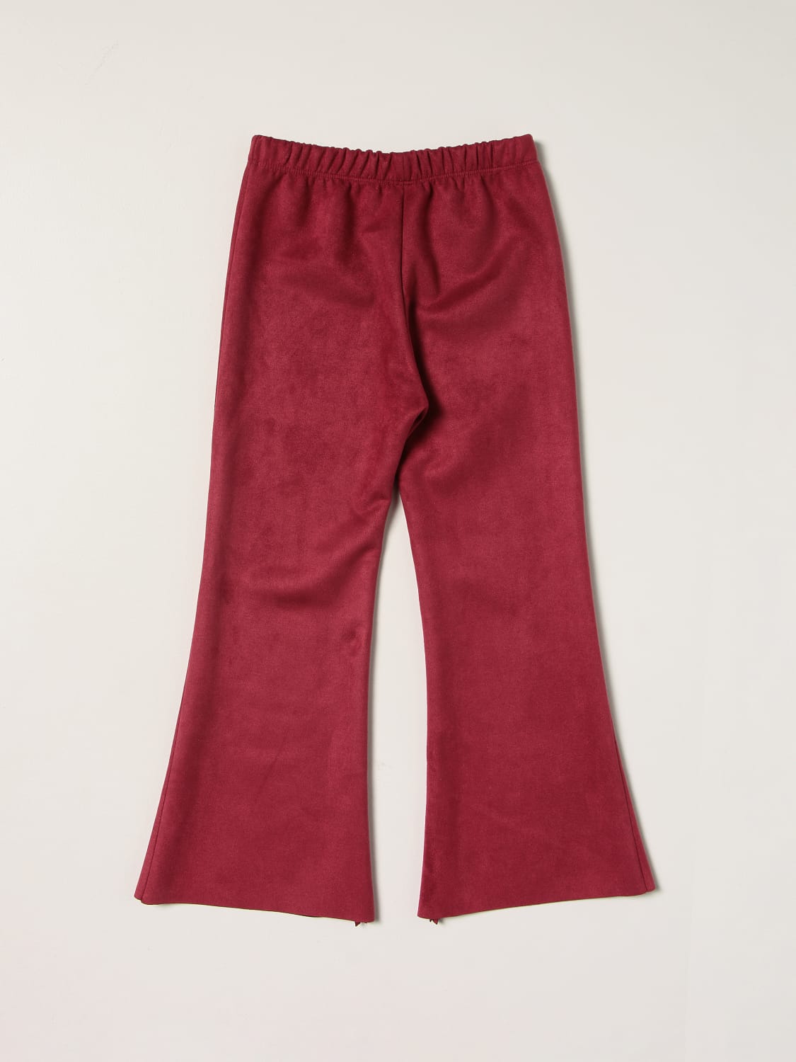 LA STUPENDERIA PANTALONES: Pantalón niños La Stupenderia, Granate - Img 2