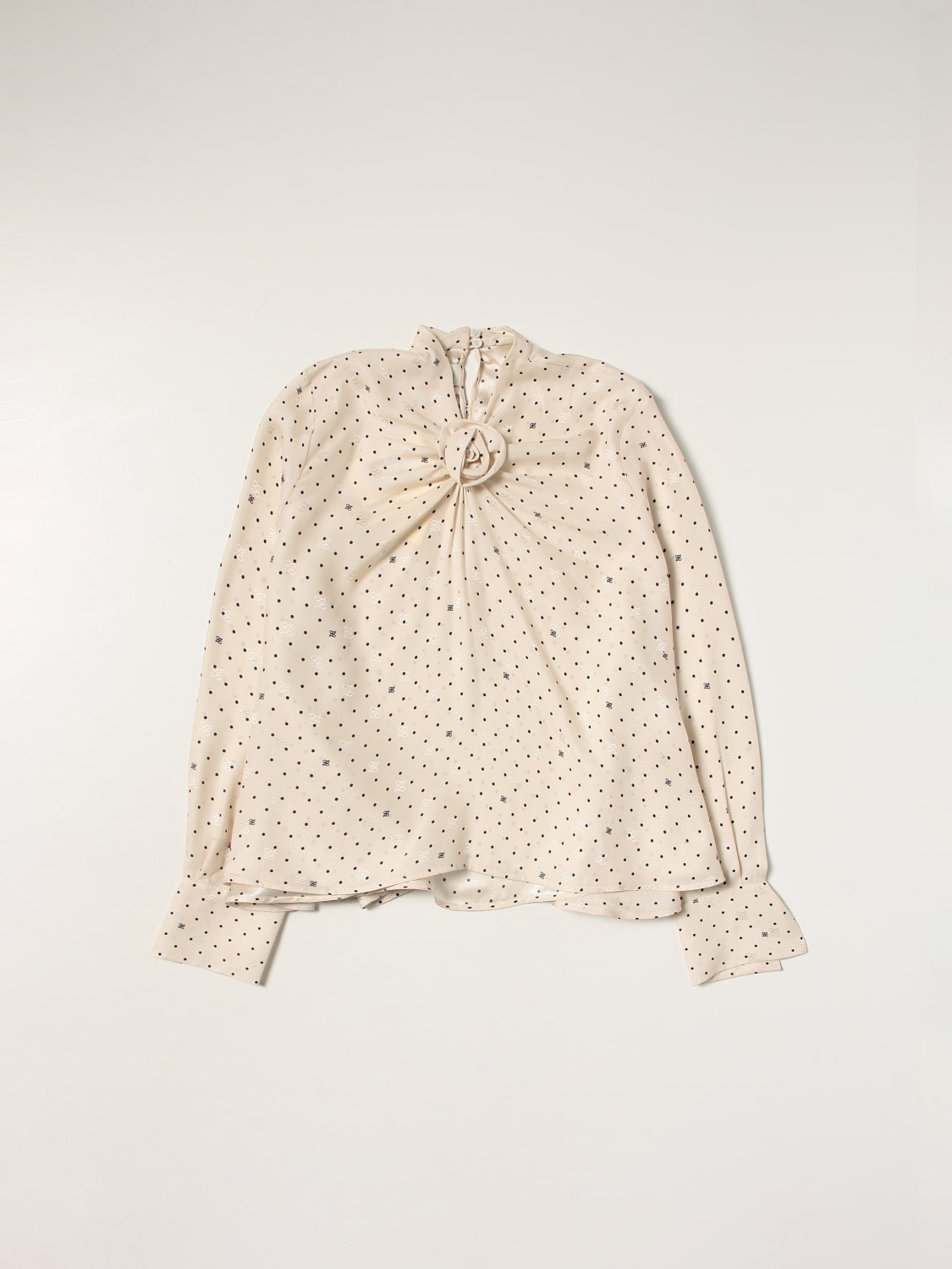 Fendi Outlet Camicia bambino Crema Camicia Fendi JFC077 AG22 online su GIGLIO.COM