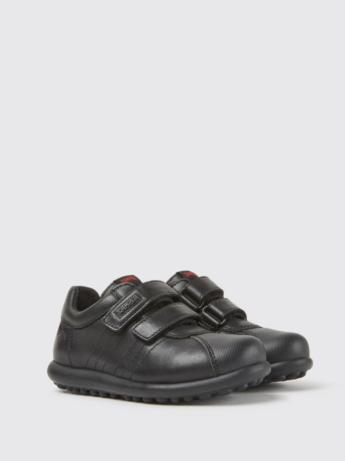 CAMPER SNEAKERS: Pelotas Camper sneakers in calfskin, Black - Img 2
