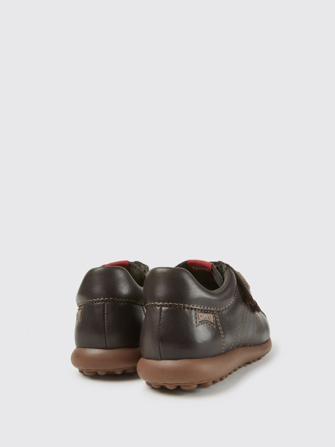 CAMPER SNEAKERS: Pelotas Camper sneakers in calfskin, Brown - Img 4