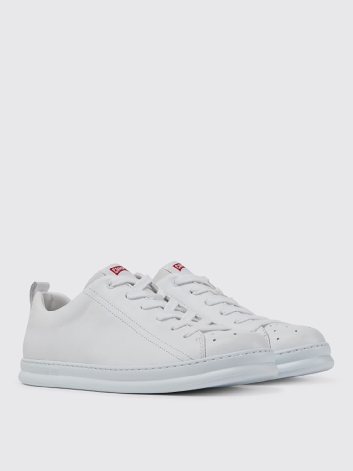 CAMPER SNEAKERS: Runner Camper sneakers in leather, White - Img 2