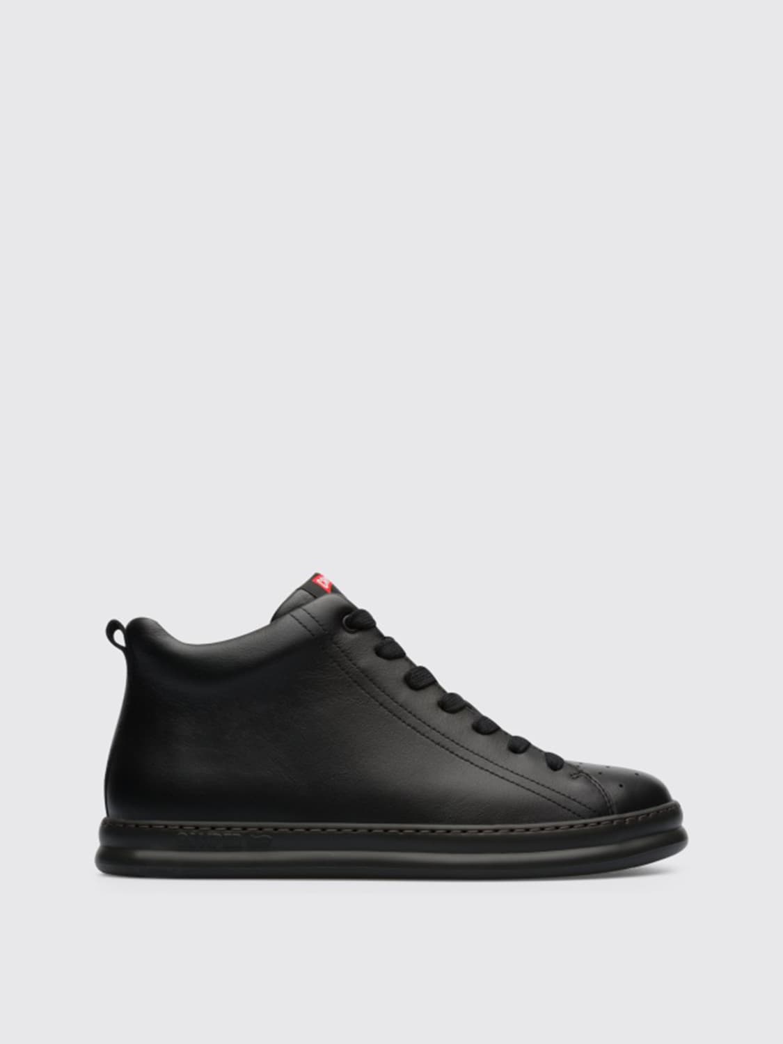 CAMPER SNEAKERS: Runner Camper sneakers in full-grain calfskin, Black - Img 1