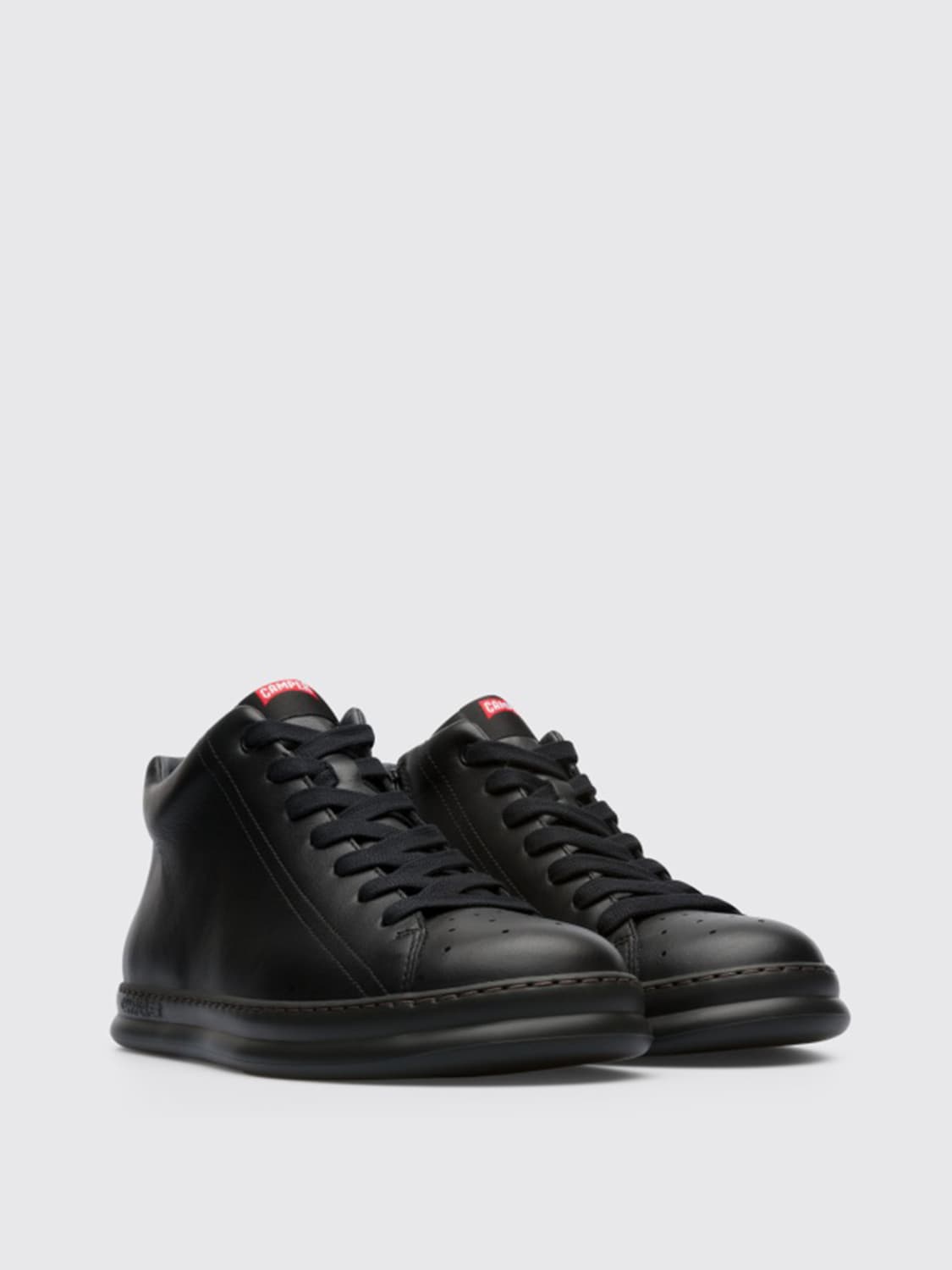 CAMPER SNEAKERS: Runner Camper sneakers in full-grain calfskin, Black - Img 2