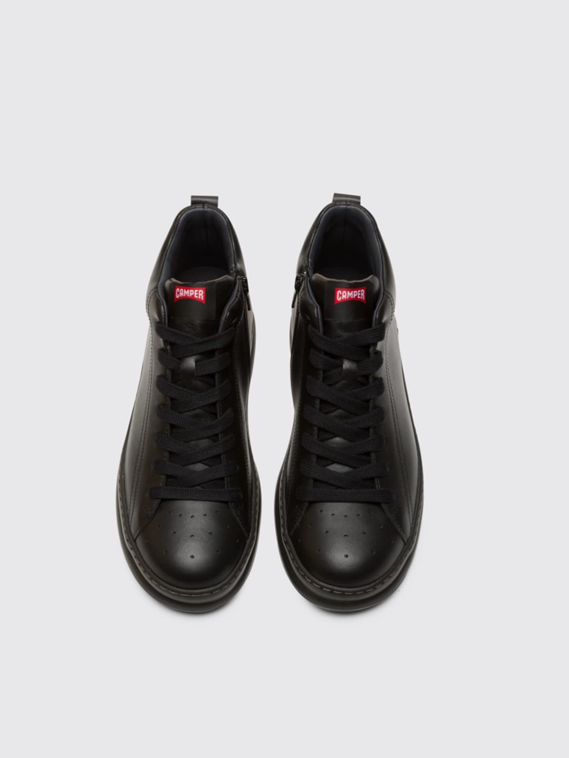 CAMPER SNEAKERS: Runner Camper sneakers in full-grain calfskin, Black - Img 3