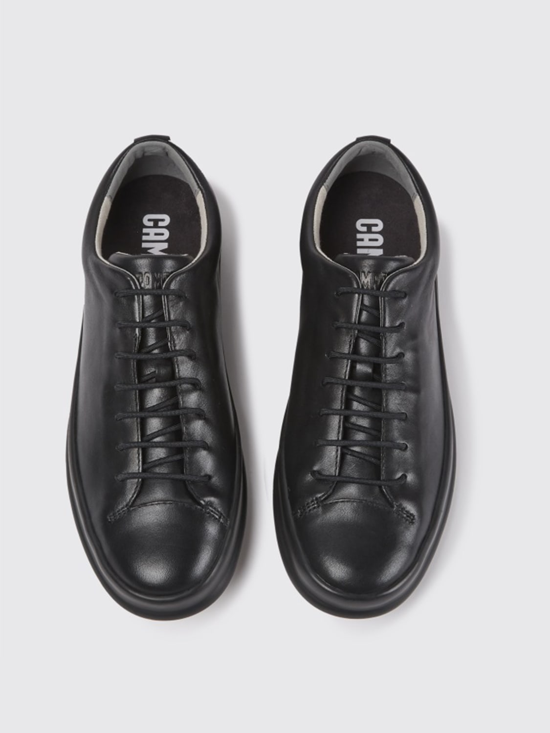 CAMPER SNEAKERS: Chasis Camper sneakers in calfskin, Black - Img 3