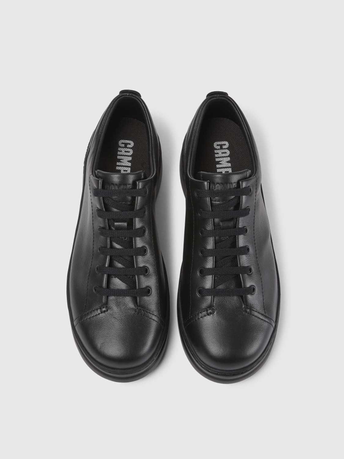 CAMPER SNEAKERS: Sneakers Runner Up Camper in pelle, Nero - Img 3