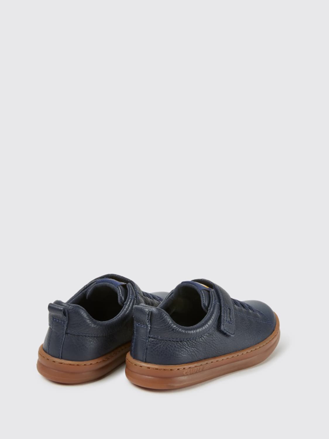 CAMPER SNEAKERS: Runner Up Camper sneakers in calfskin, Blue - Img 4