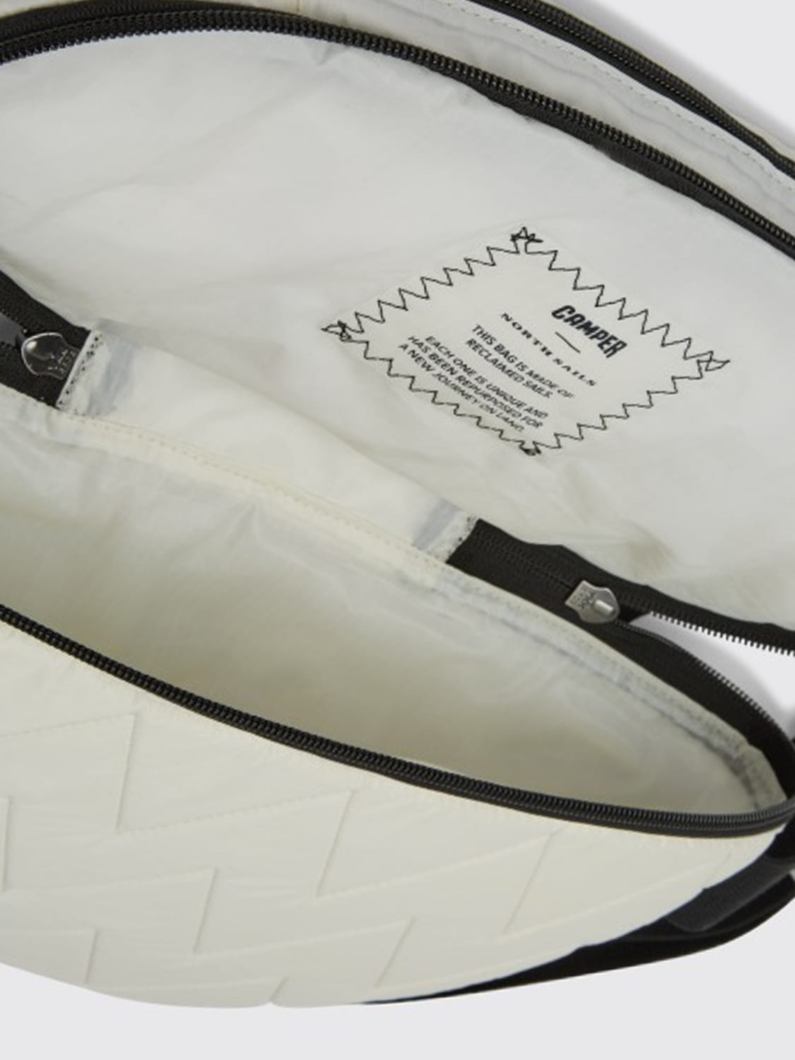 CAMPER BELT BAG: Belt bag Men Camper, White - Img 3