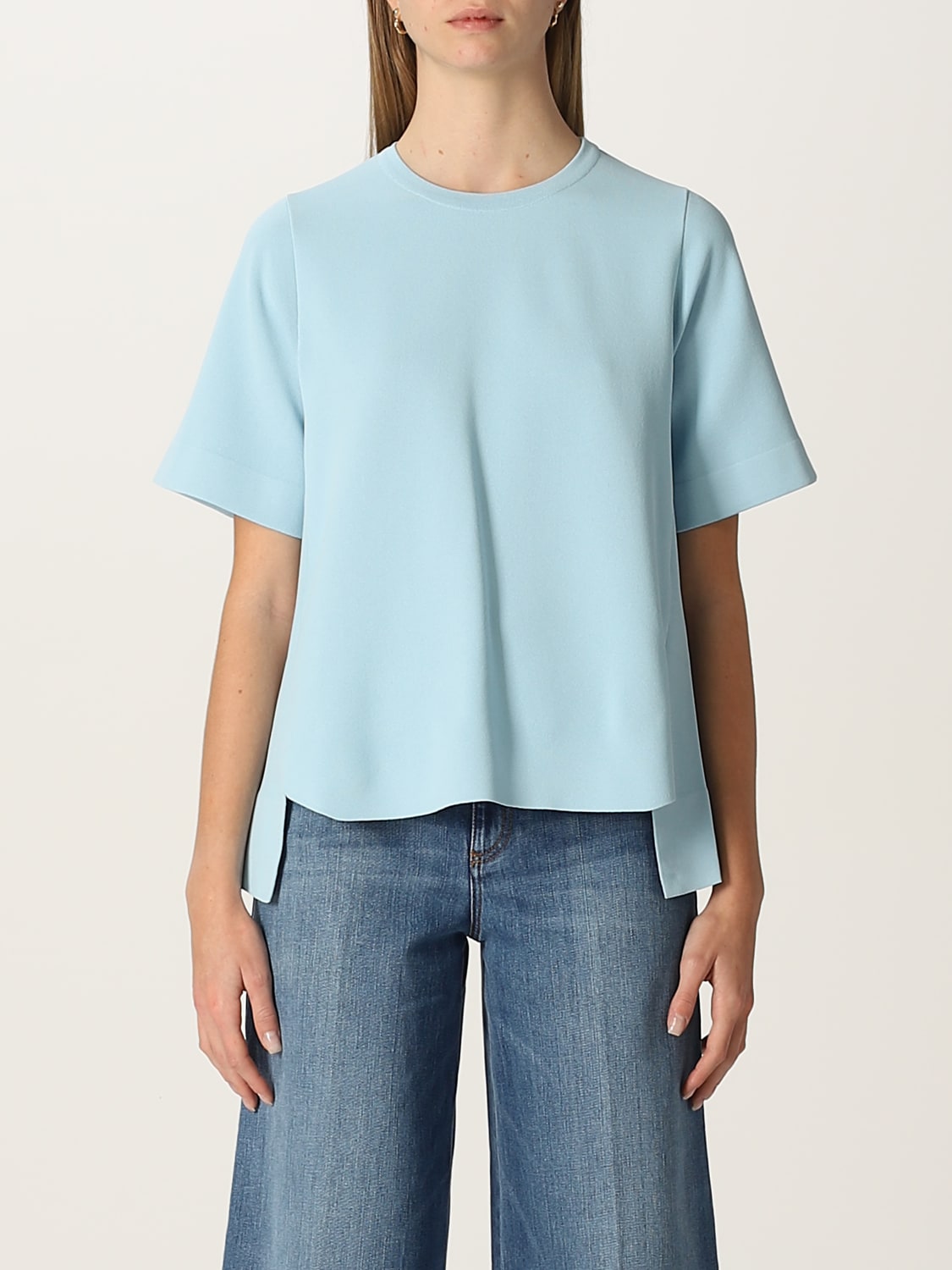 STELLA MCCARTNEY Tシャツ: Tシャツ レディース Stella McCartney, ブルー - Img 1