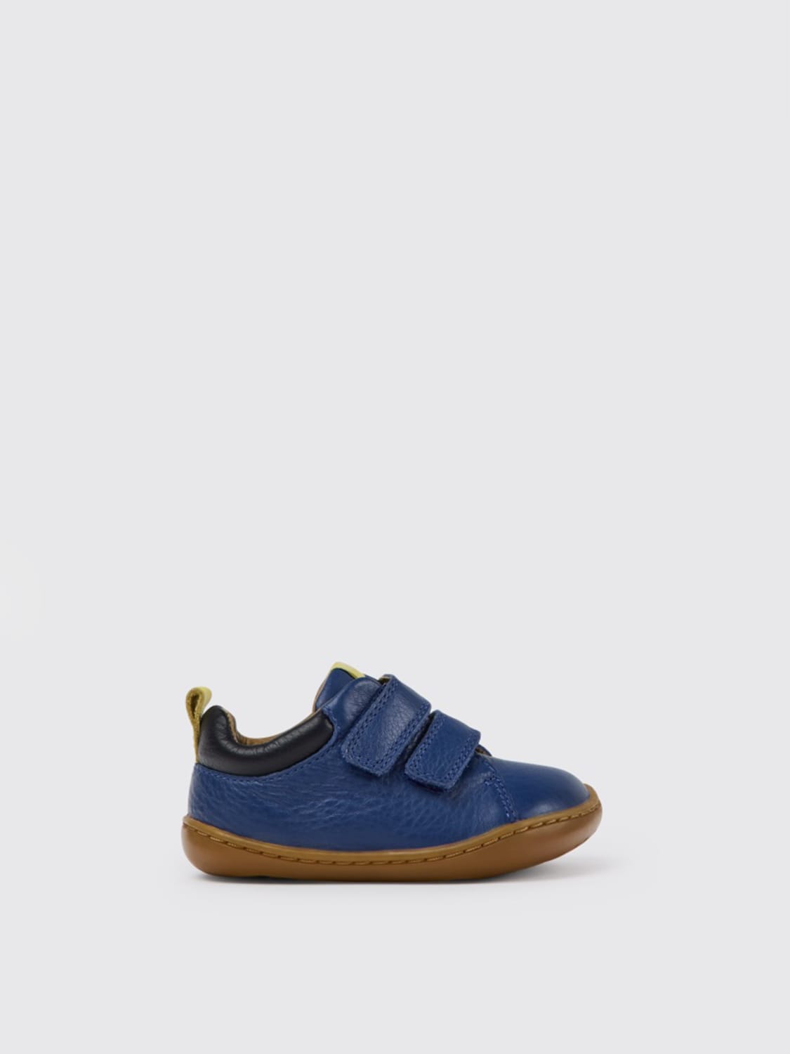 CAMPER SHOES: Peu Camper leather shoes, Blue - Img 1