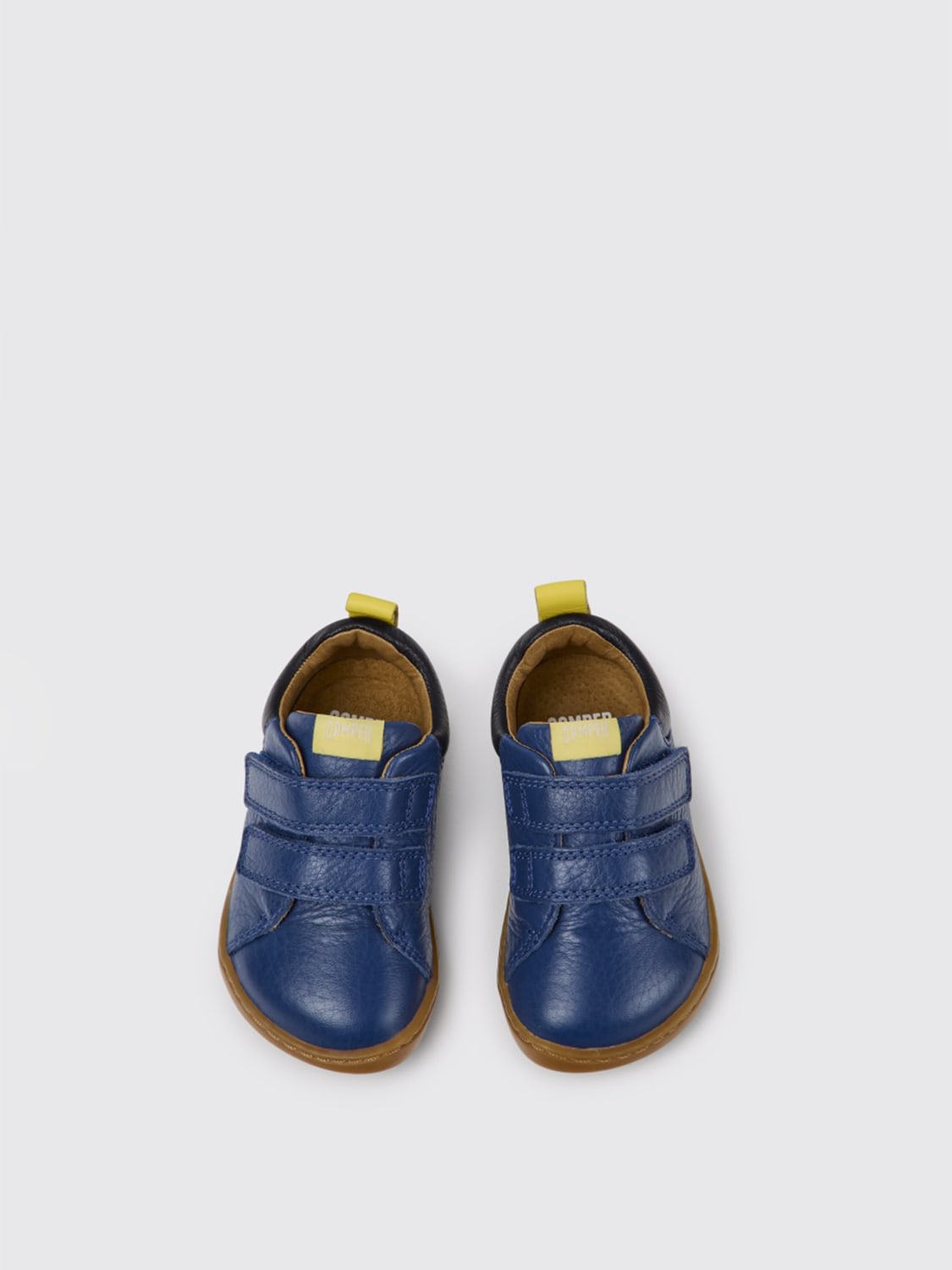 CAMPER SHOES: Peu Camper leather shoes, Blue - Img 3