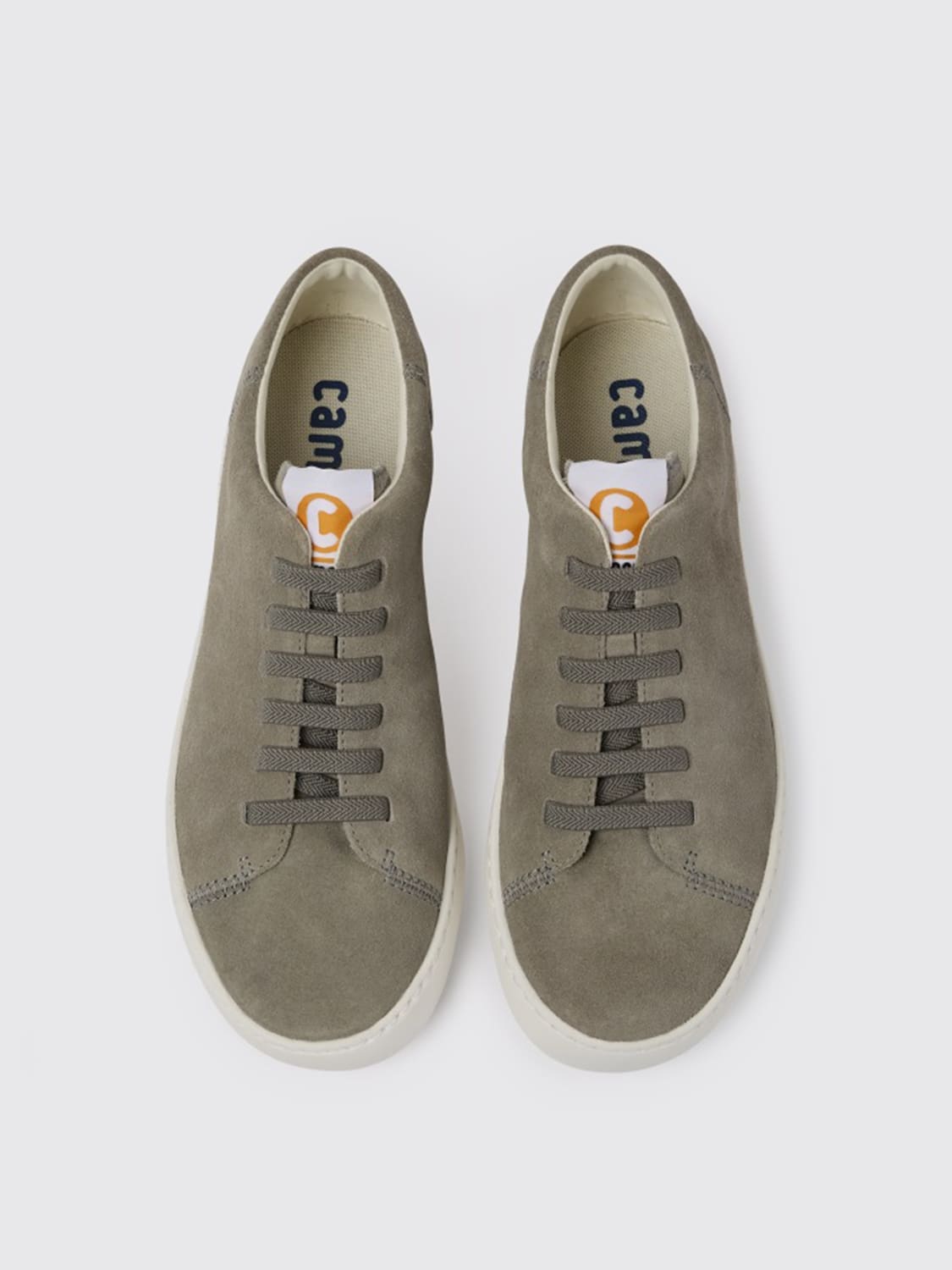 CAMPER SNEAKERS: Peu Touring Camper sneakers in suede, Grey - Img 3