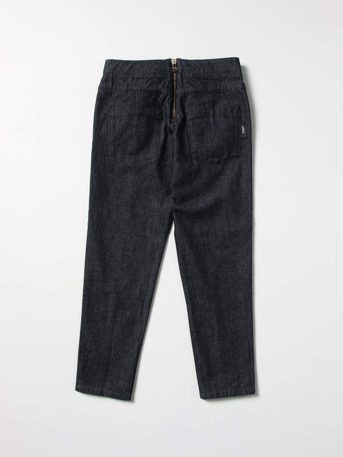 BALMAIN PANTALONES: Pantalón niños Balmain, Denim - Img 2