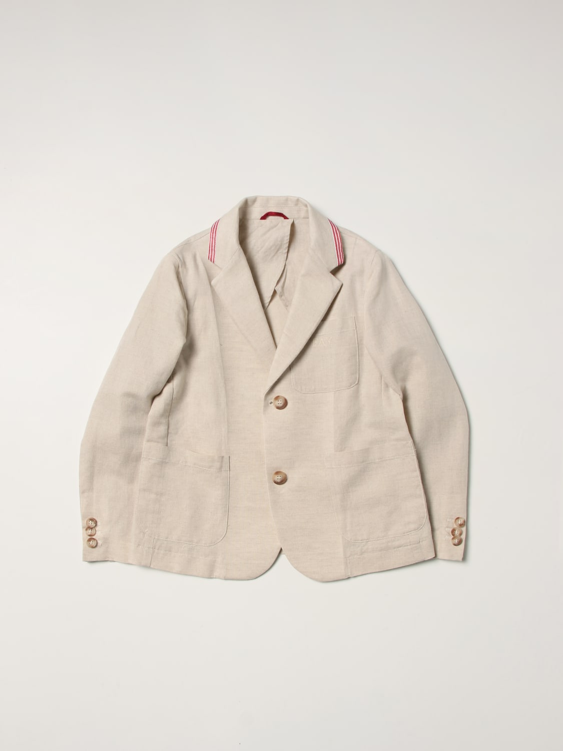 FAY JUNIOR CHAQUETA: Chaqueta niños Fay, Beige - Img 1