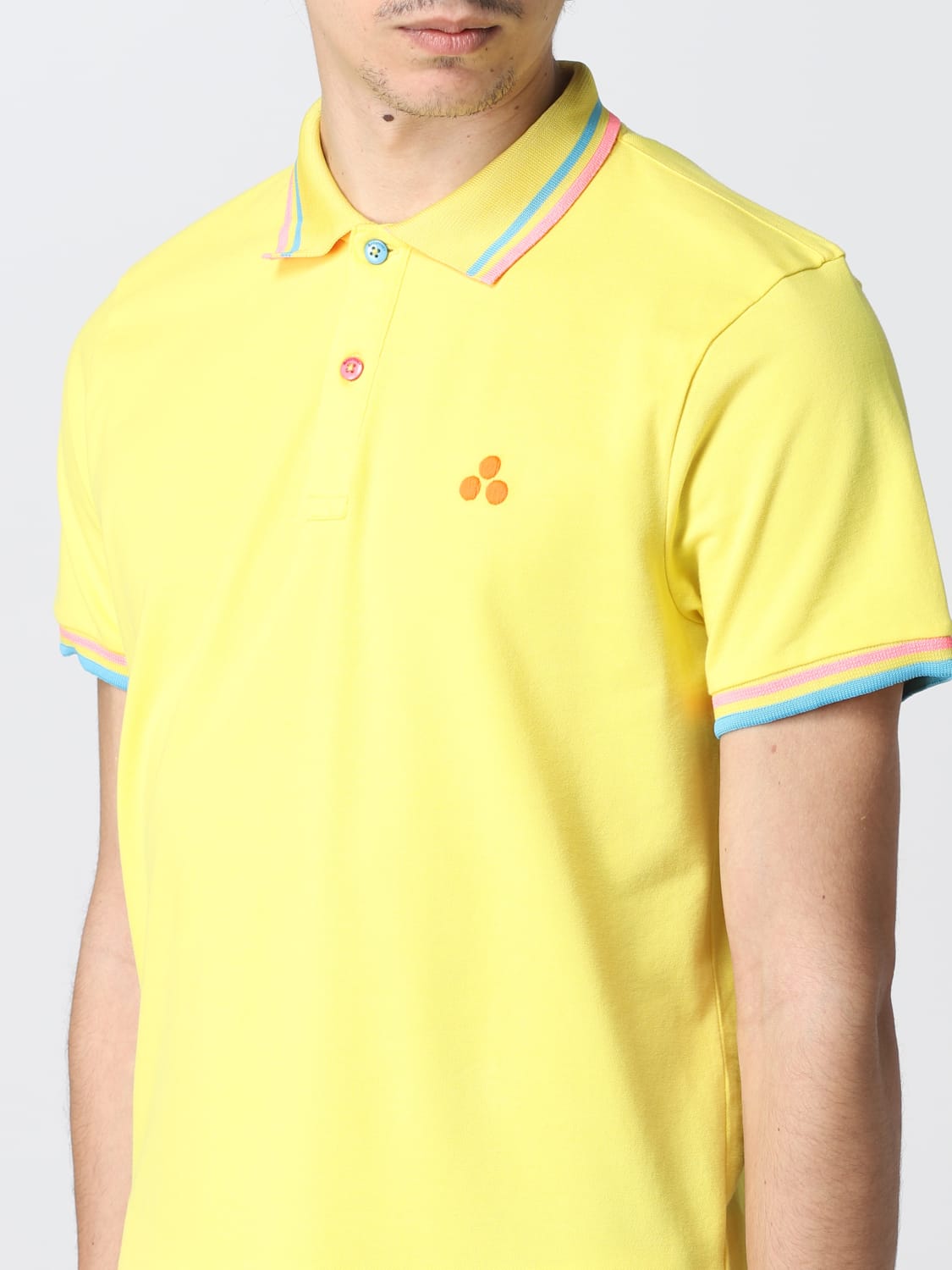 PEUTEREY POLO SHIRT: Polo shirt men Peuterey, Yellow - Img 3