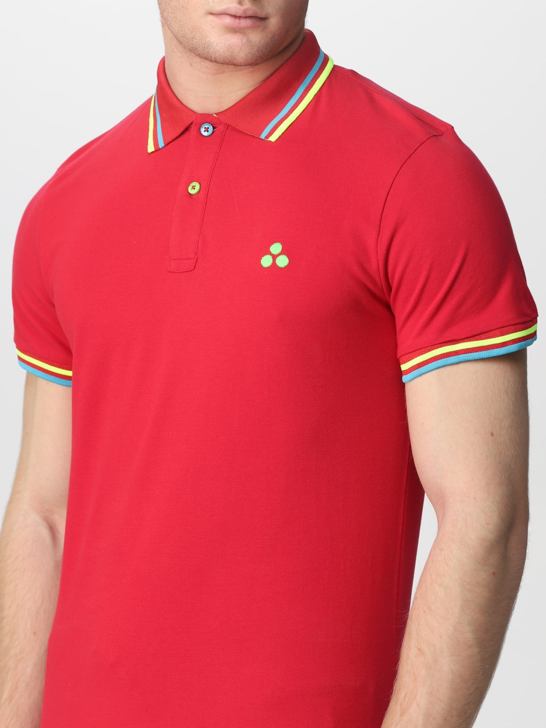 PEUTEREY POLO: Peuterey Herren Polo, Strawberry - Img 3