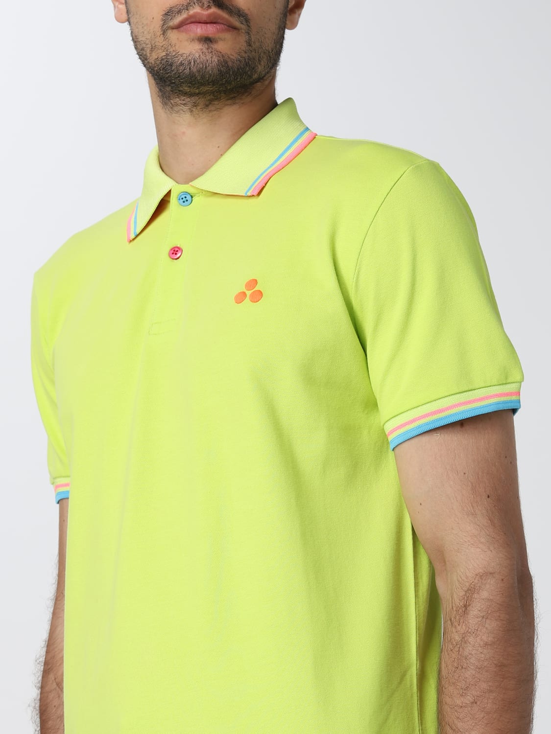 PEUTEREY POLO: Peuterey Herren Polo, Limette - Img 3