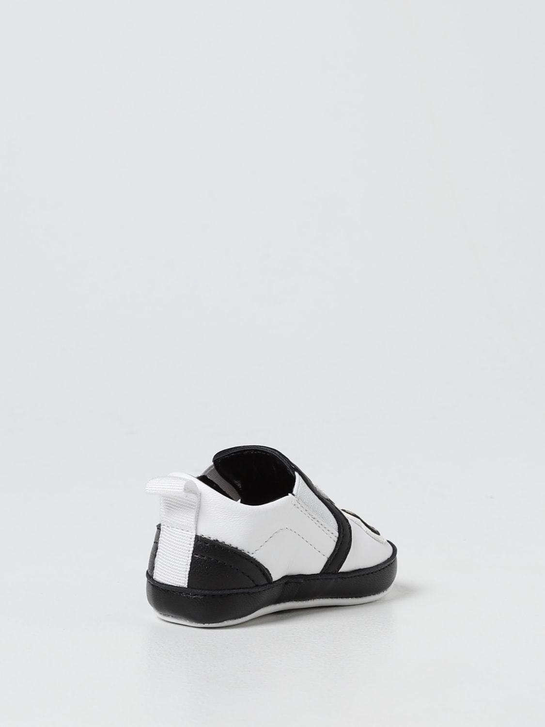 MOSCHINO SNEAKERS: Moschino Baby leather shoes with Teddy, Multicolor - Img 3