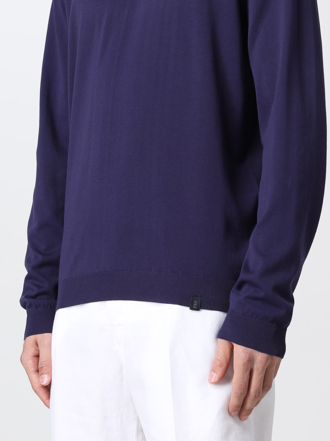 FAY PULLOVER: Fay Herren Pullover, Blau - Img 3