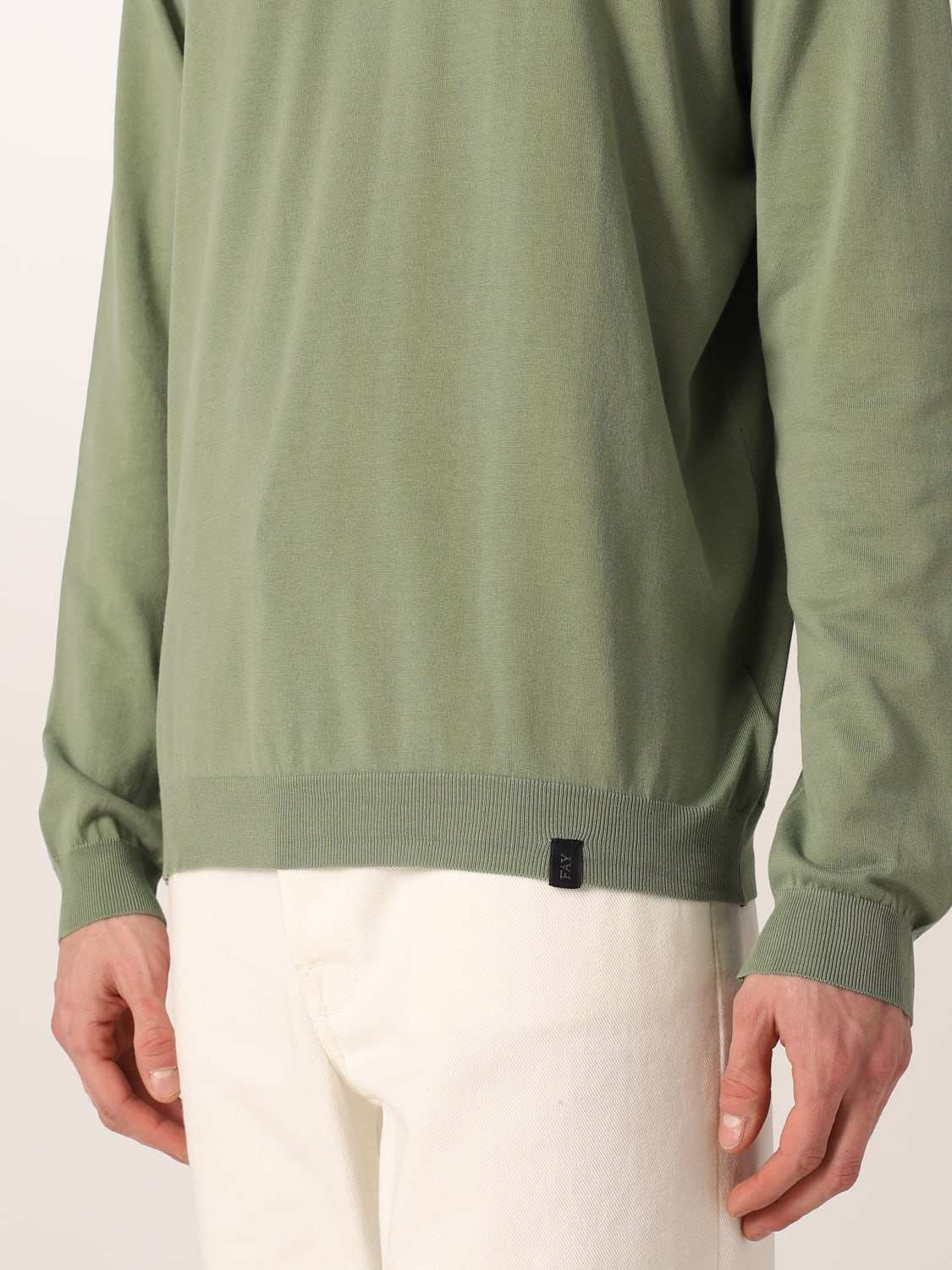 FAY PULLOVER: Fay Herren Pullover, Grün - Img 3