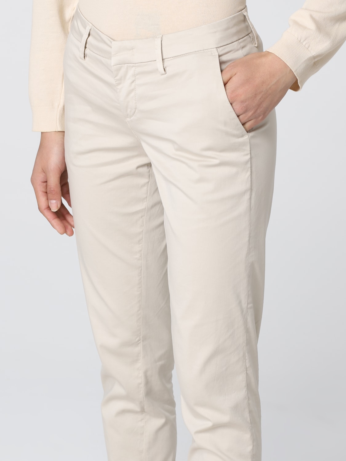 Fay Outlet: Pants women - Beige | Fay pants NTW8044530TGUP