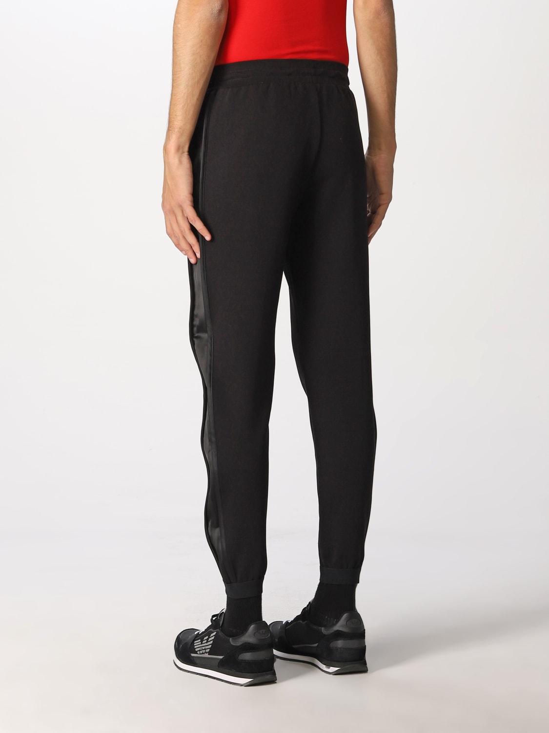 EA7 PANTS: Pants men Ea7, Black - Img 2