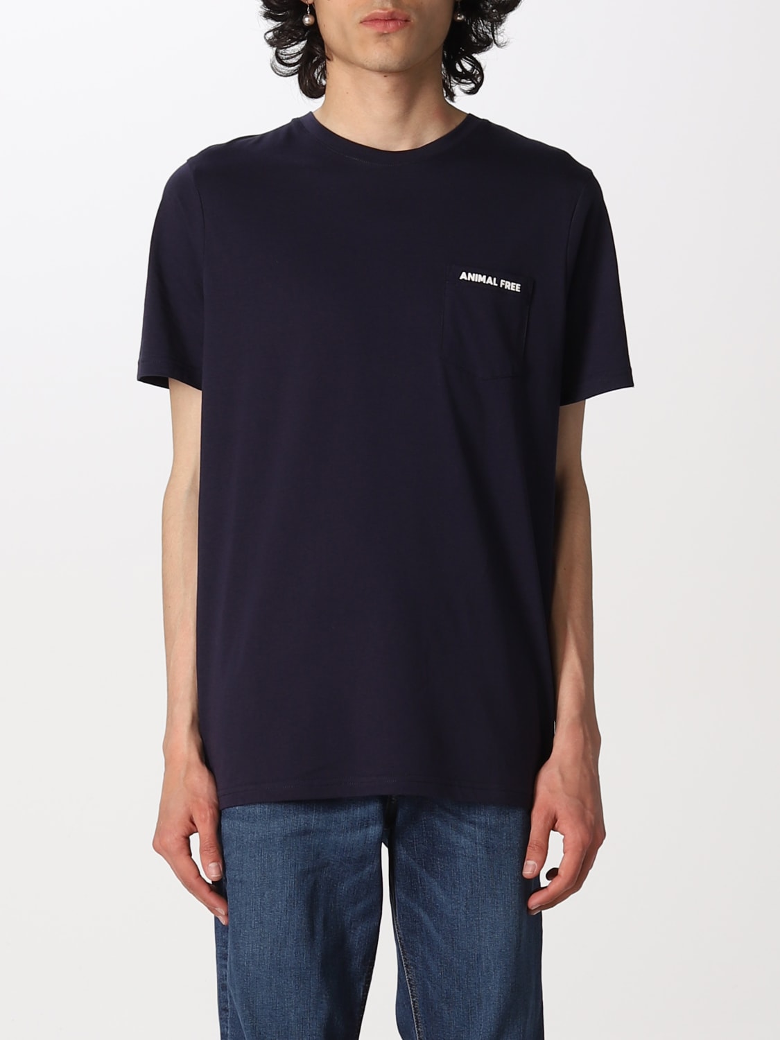 SAVE THE DUCK T-SHIRT: T-shirt men Save The Duck, Navy - Img 1