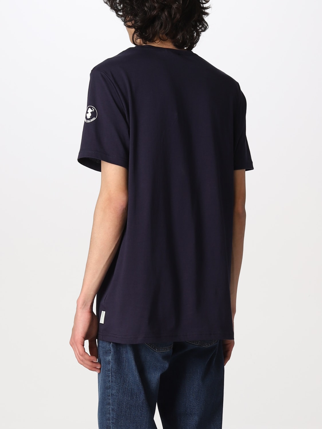 SAVE THE DUCK T-SHIRT: T-shirt men Save The Duck, Navy - Img 2
