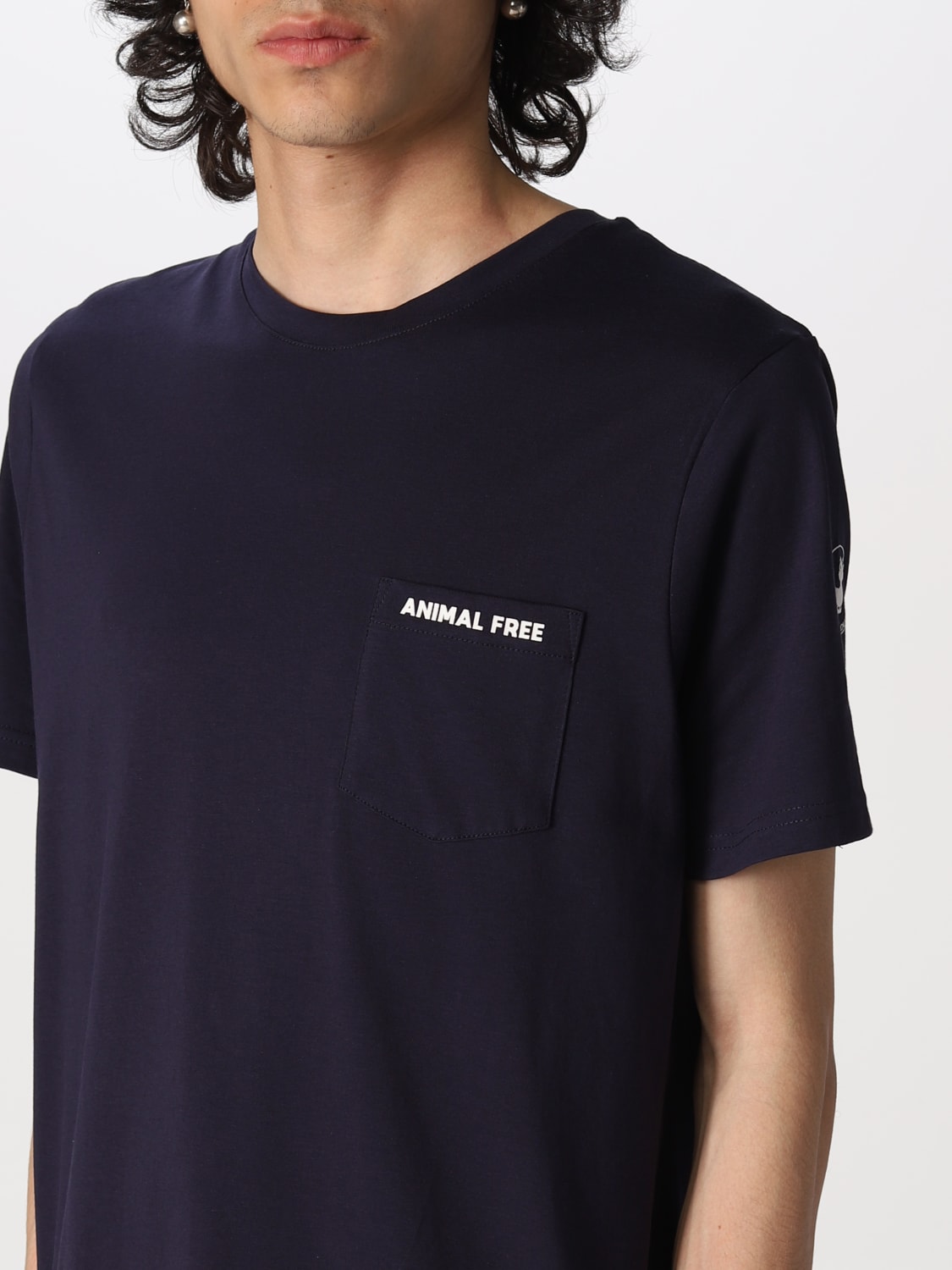 SAVE THE DUCK T-SHIRT: T-shirt men Save The Duck, Navy - Img 3