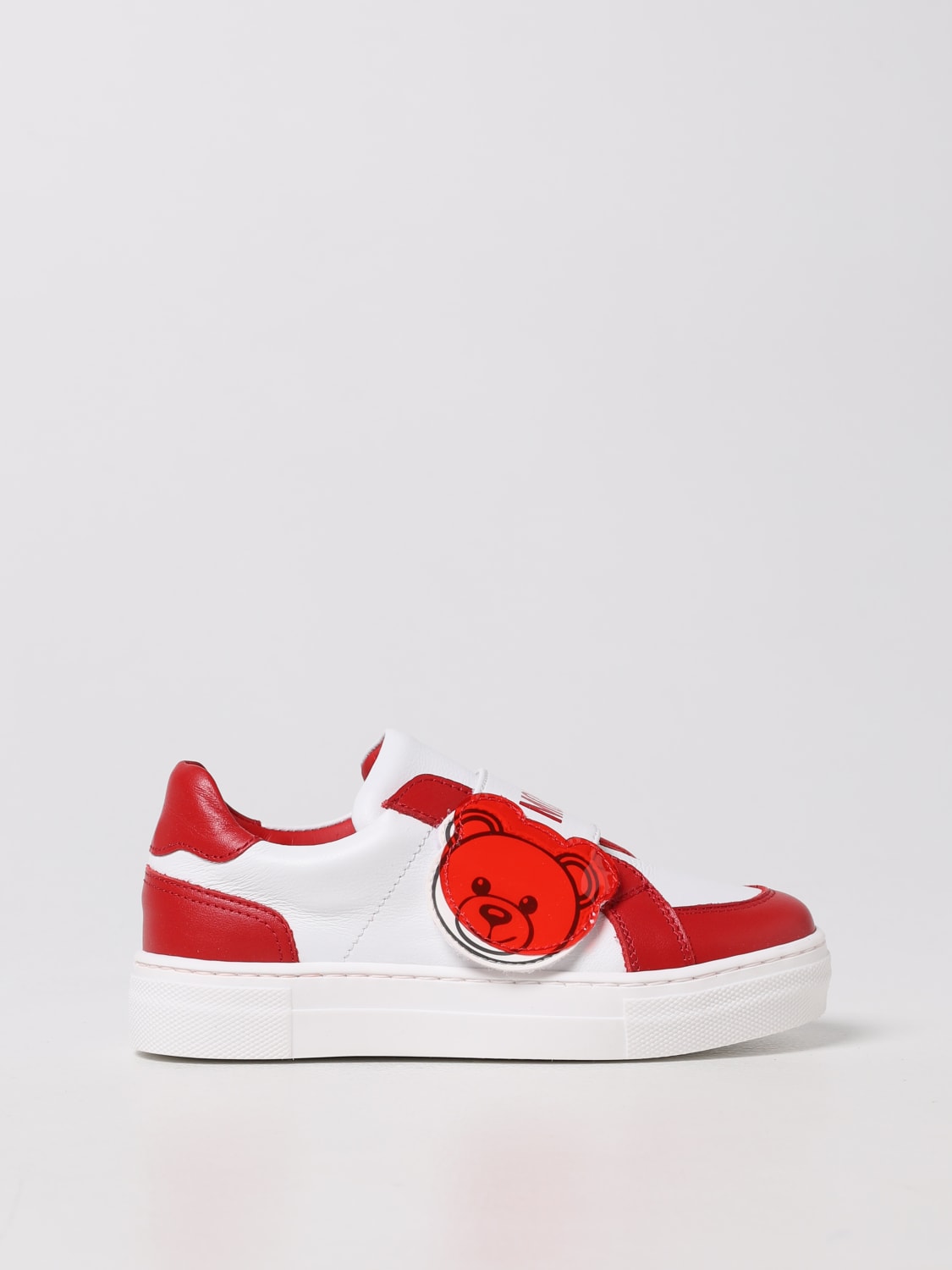 MOSCHINO CHAUSSURES: Chaussures enfant Moschino Kid, Blanc - Img 1