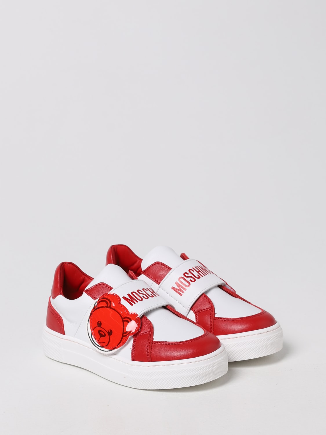 MOSCHINO CHAUSSURES: Chaussures enfant Moschino Kid, Blanc - Img 2