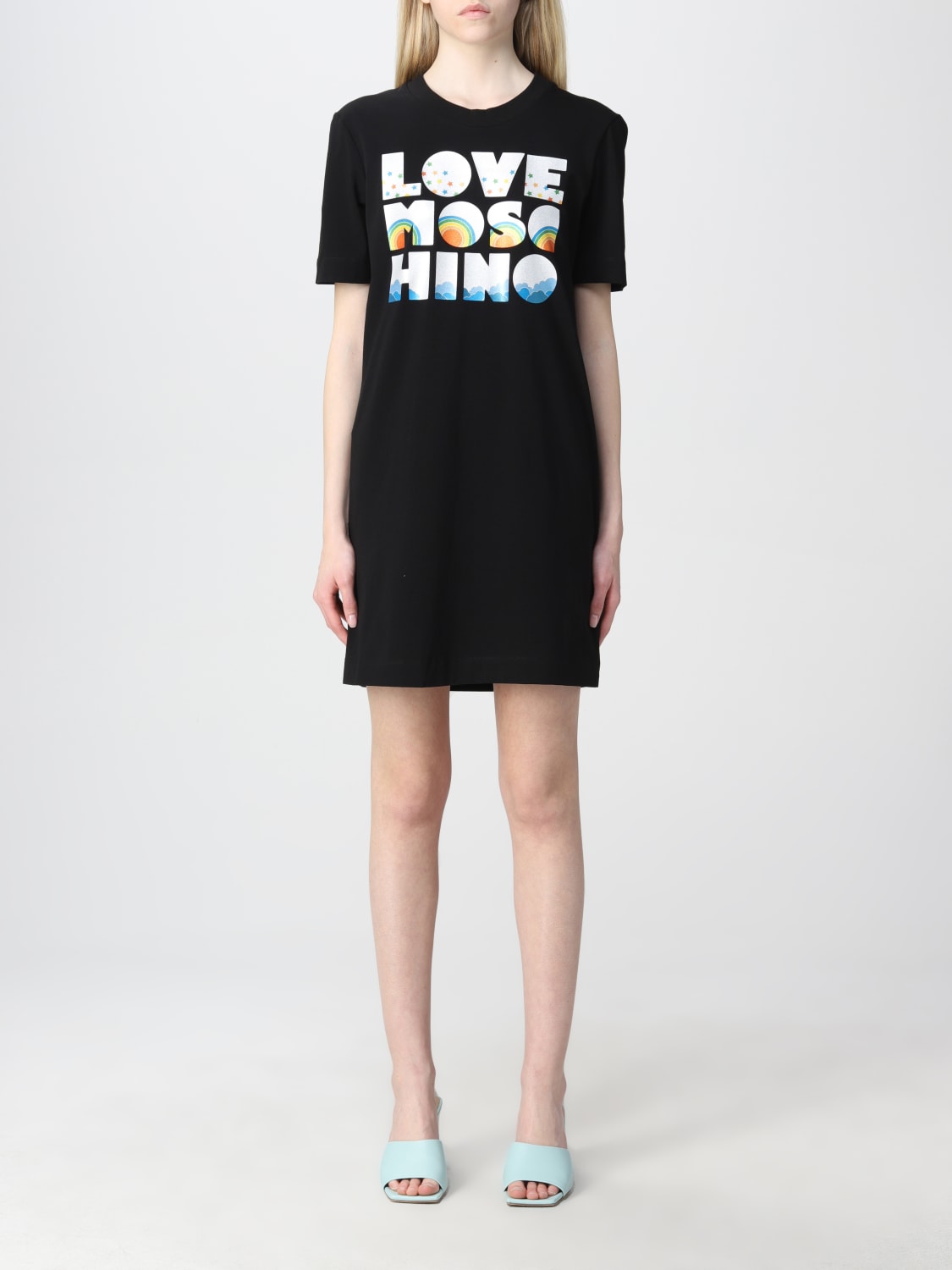 Love Moschino Outlet Abito donna Nero Abito Love Moschino W5A0227E1951 online su GIGLIO.COM